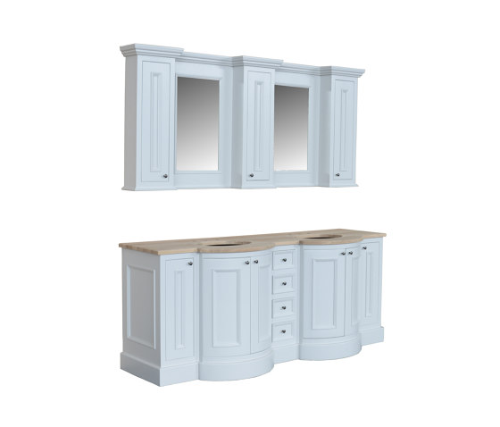 Holton twin mirror cabinets | Armoires de toilette | Kenny & Mason