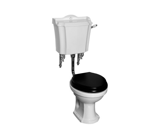 London low level toilet with handle Horizontal outlet | WCs | Kenny & Mason