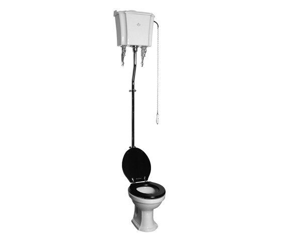 London high level toilet with pull Horizontal outlet | WC | Kenny & Mason