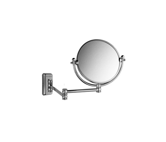 Wall mounted double armed shaving mirror | Espejos de baño | Kenny & Mason
