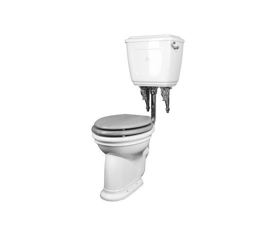 Oxford low level toilet with handle Horizontal outlet | WCs | Kenny & Mason