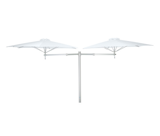 Paraflex Duo Round Natural | Parasols | UMBROSA