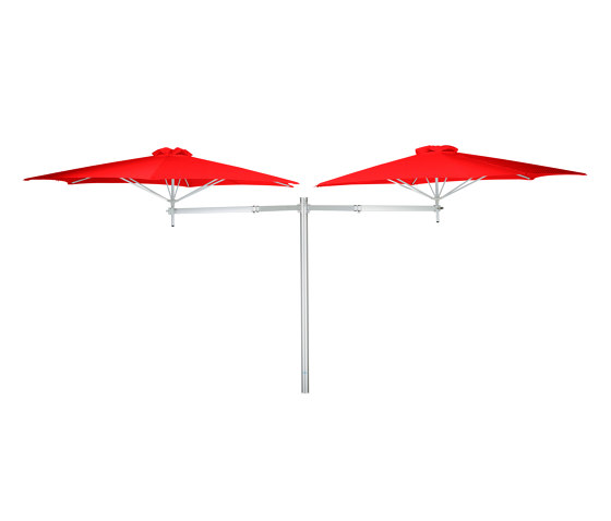 Paraflex Duo Round Pepper | Parasols | UMBROSA