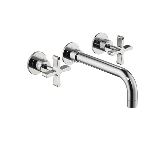 DCA Wall Mounted Three-Hole Basin Mixer | Robinetterie pour lavabo | Czech & Speake