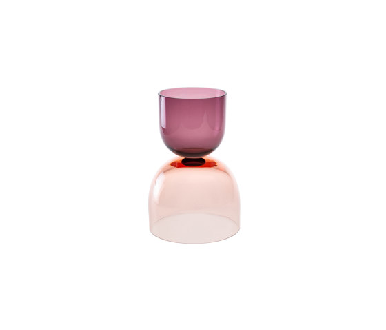 Crescent Vessel Shape 1 Plum/Copper Ruby | Objects | SkLO