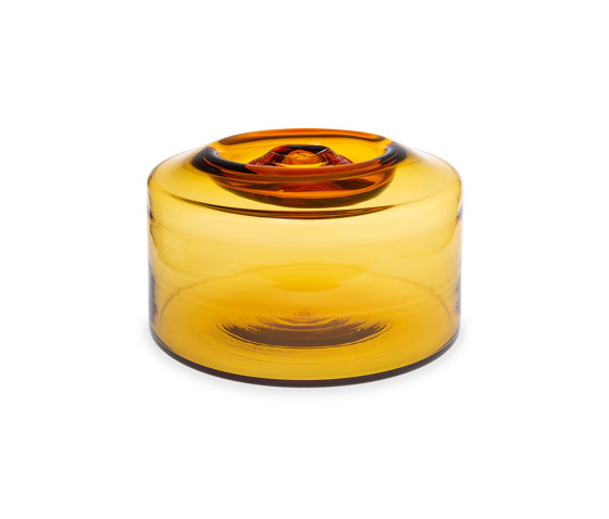 Cylinder Vessel Extra Large Amber | Objets | SkLO