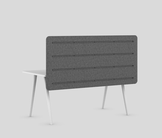 MUSE DESK HIGH acoustic table mounted | Table accessories | XAL