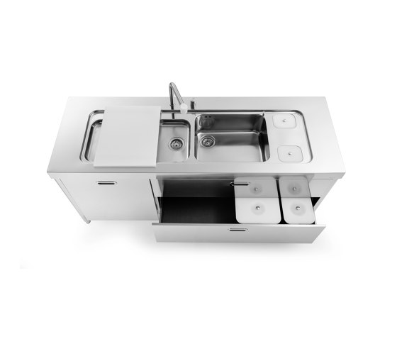 washing element 190 | Kompaktküchen | ALPES-INOX