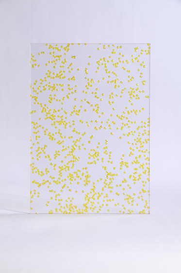 Invision glitter yellow | Lastre plastica | DesignPanel
