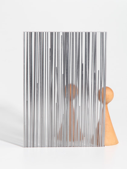 Invision silver sticks | Kunststoff Platten | DesignPanel