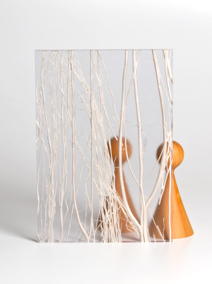 Invision twigs white | Kunststoff Platten | DesignPanel