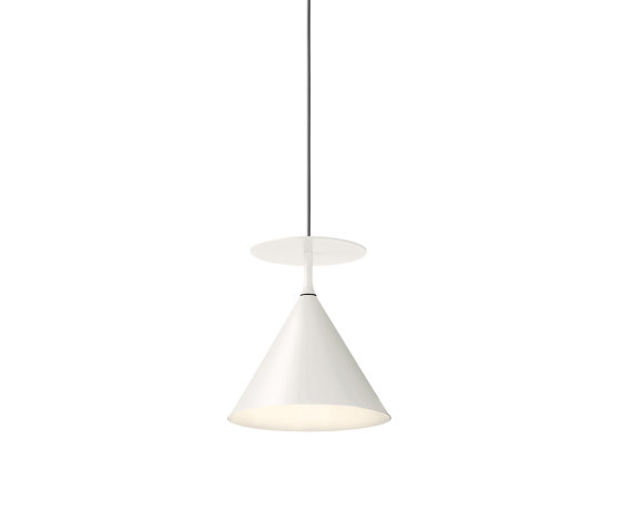 ABC | C pendant light in opal white metal | Suspensions | MODO luce