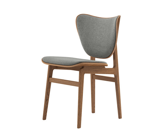Elephant Dining Chair, Smoked / Wool Light Grey 1000 | Sillas | NORR11