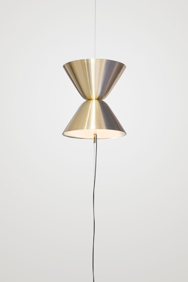 Aureole Brass | Suspended lights | Daniel Becker Studio