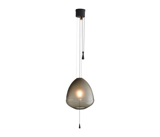 Limpid Light, smoke, medium | Lámparas de suspensión | Hollands Licht