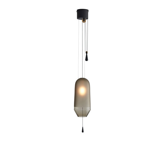 Limpid Light, smoke, small | Lámparas de suspensión | Hollands Licht