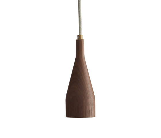 Timber, brown, small | Lámparas de suspensión | Hollands Licht