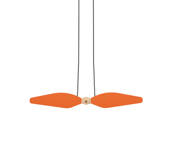 Manu, red-orange | Lampade sospensione | Hollands Licht