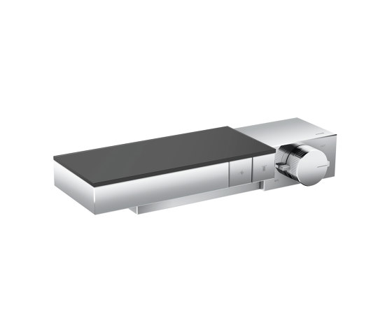 AXOR Edge | Thermostat for 2 functions for exposed/concealed installation | Robinetterie de douche | AXOR