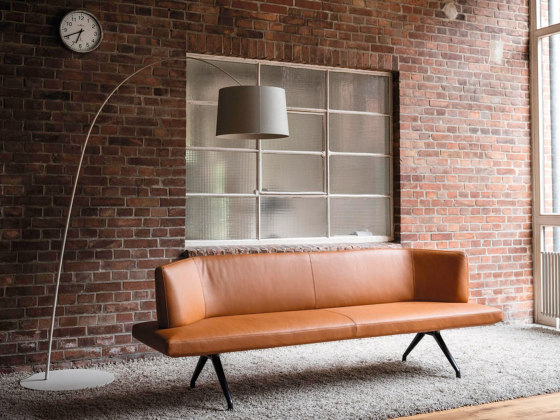 Insit Upholstered Bench with Backrest | Sofas | Wilkhahn