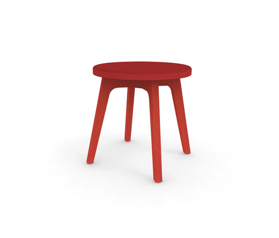Agent Low Stool - Red Stain | Sgabelli | Boss Design