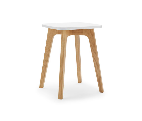 Agent Side Table - White MFC Top | Mesas auxiliares | Boss Design