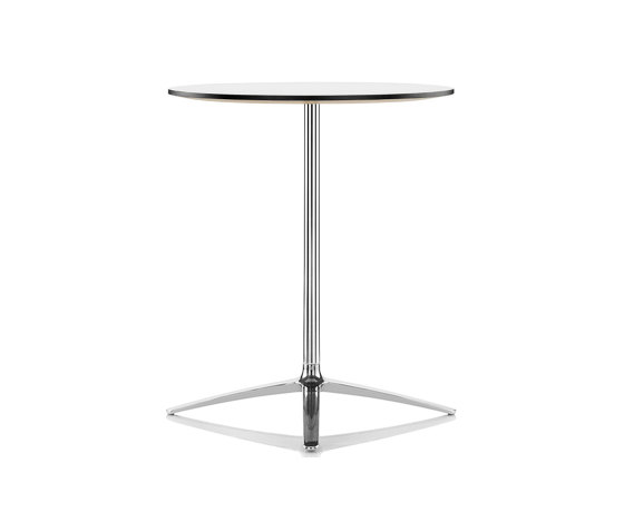 Axis Poseur High Table - White MFC Top | Mesas altas | Boss Design