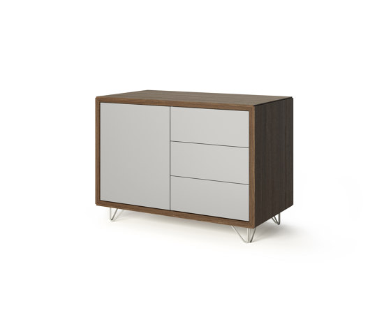 Credenza - 1 door 3 drawers with wire feet | Sideboards / Kommoden | Boss Design