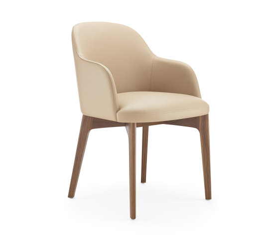 Isla Dining Chair with arms, 4 leg | Sillas | Boss Design