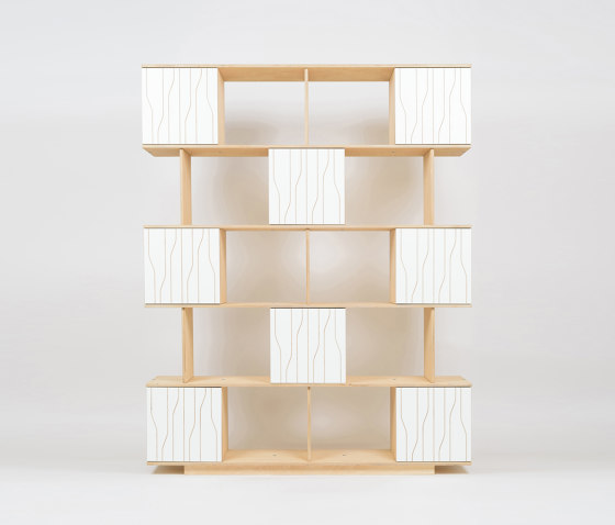 Shelf PIX150cm 5 levels | Étagères | Radis Furniture