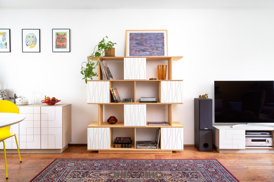 Shelf PIX150cm 4 levels | Regale | Radis Furniture