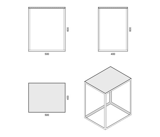 Tabula Gracilis | Side tables | CO33 by Gregor Uhlmann