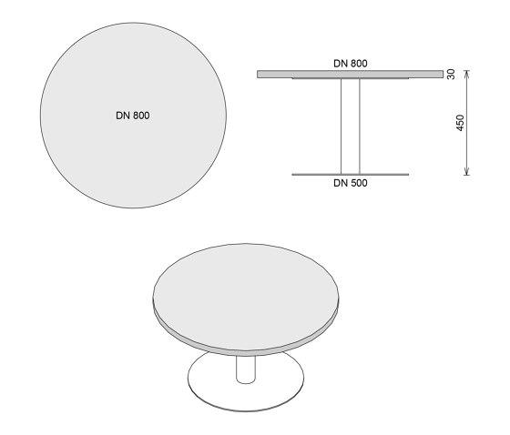 Tabula Orbis | Side tables | CO33 by Gregor Uhlmann