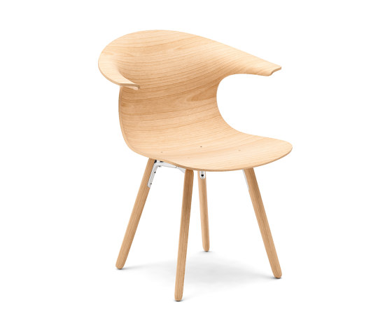 Loop 3D Wood Wooden Legs | Stühle | Infiniti