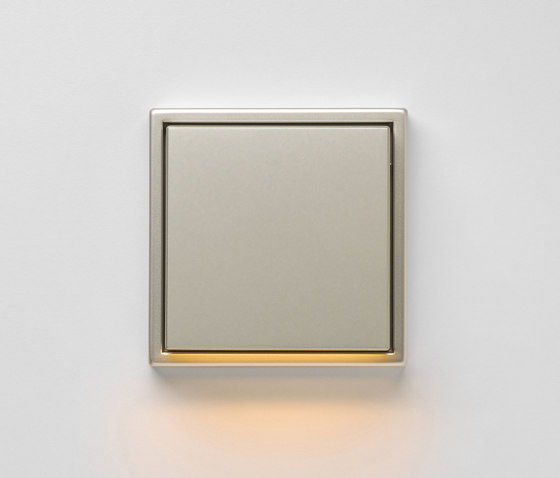 Plug & Light | LS 990 LED-Wall luminaire stainless steel | Lampade parete | JUNG