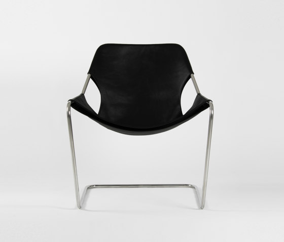 Paulistano Leather - Inox/BlackMatt | Armchairs | Objekto