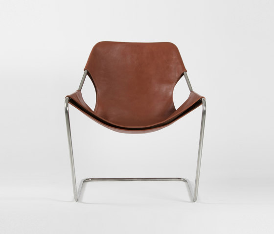 Paulistano Leather - Inox/Terracotta | Sillones | Objekto