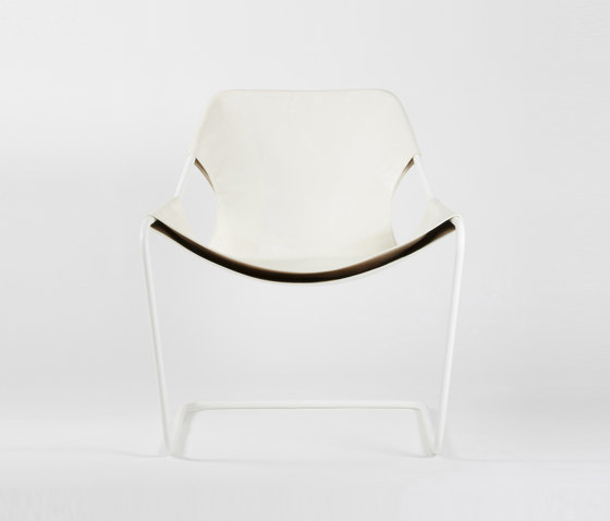 Paulistano Leather - White/White | Armchairs | Objekto