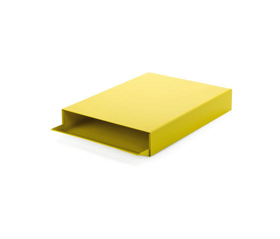 Stapler | Filing Tray, sulfur yellow RAL 1016 | Portaoggetti | Magazin®