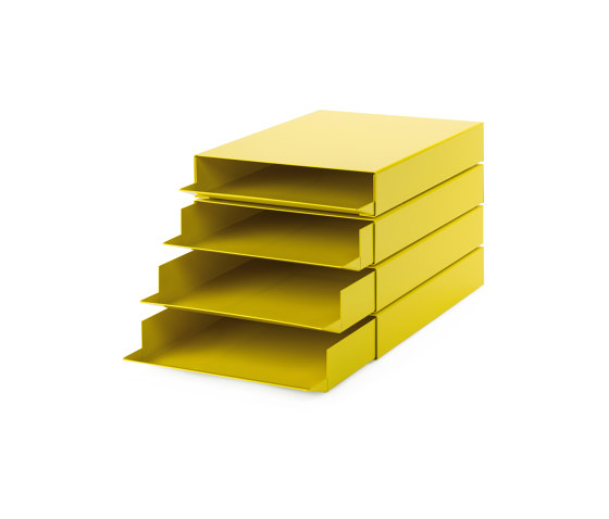 Stapler | Filing Tray, sulfur yellow RAL 1016 | Portaobjetos | Magazin®