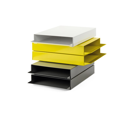 Stapler | Filing Tray, sulfur yellow RAL 1016 | Desk tidies | Magazin®