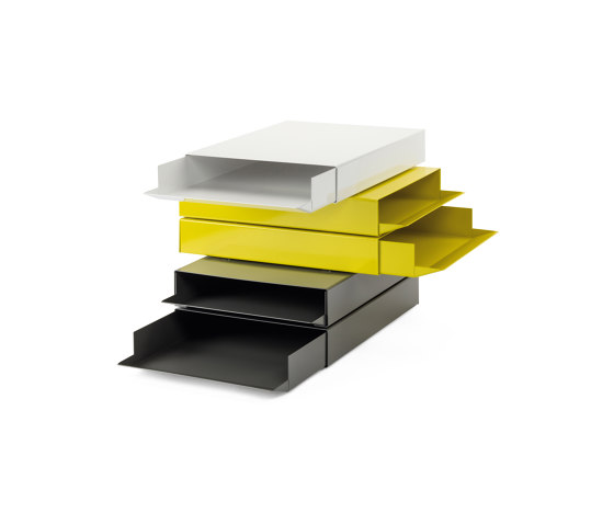 Stapler | Filing Tray, signal white RAL 9003 | Desk tidies | Magazin®