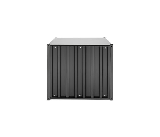 DS | Container small - black grey RAL 7021 | Boîtes de rangement | Magazin®