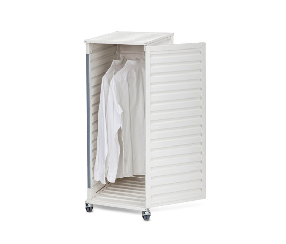 DS | Container Plus - pearl white RAL 1013 | Pedestals | Magazin®