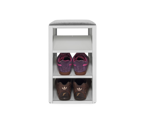 Imelda | Shoe Box, pure white RAL 9010 | Estantería | Magazin®