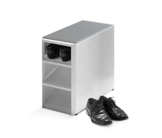 Imelda | Shoe Box, pure white RAL 9010 | Scaffali | Magazin®