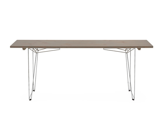 BTB | Table and Bench, tabletop agate grey RAL 7038 | Tables de repas | Magazin®