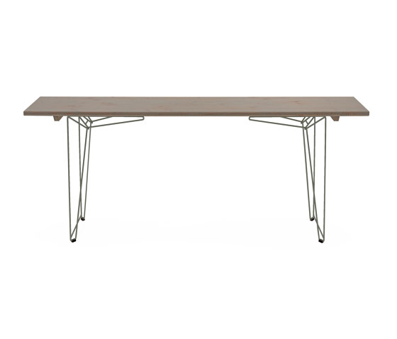 BTB | Table and Bench, tabletop agate grey RAL 7038 | Mesas comedor | Magazin®