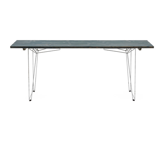 BTB | Table and Bench, granite grey RAL 7026 by Magazin® | Dining tables