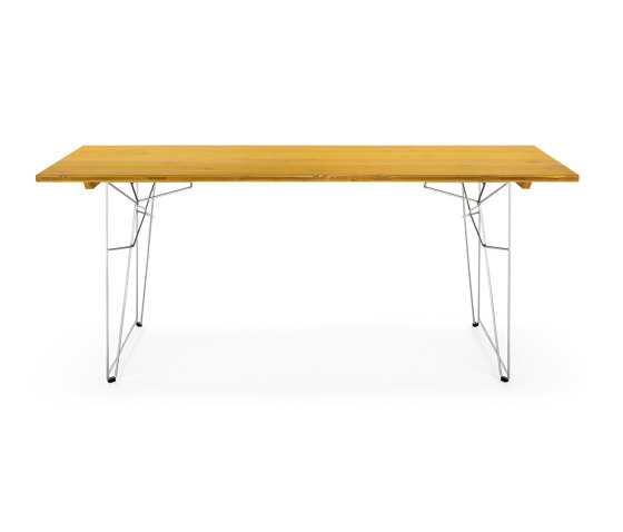 LTL | Table and Couch, tabletop zinc yellow RAL 1018 | Mesas comedor | Magazin®